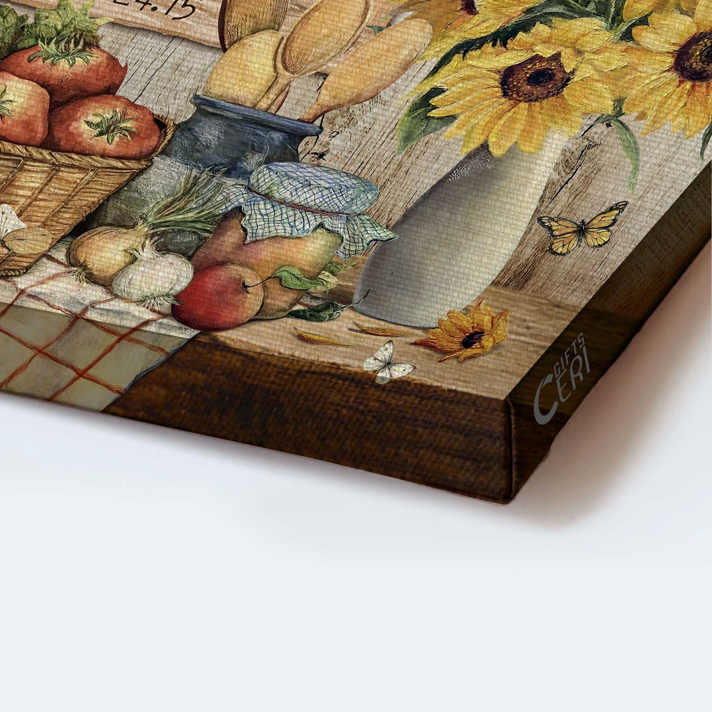 As for Me and My House Jesus Landscape Poster: Christian Wall Art Home Decor Gift with Sunflower Vintage Kitchen and White Butterfly Prints As for Me and My House Jesus Landscape Poster: Christian Wall Art Home Decor Gift with Sunflower Vintage Kitchen and White Butterfly Prints