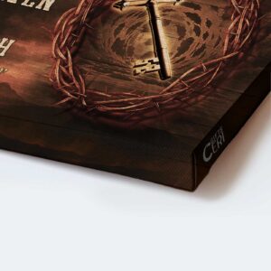 Jesus Landscape Poster: Key to Heaven Home Decor Gift for Christians - Christian Wall Art Prints 1