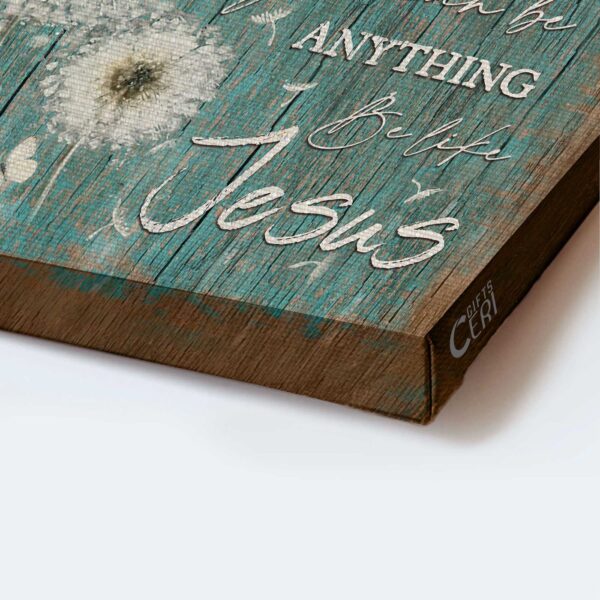 Jesus Landscape & Butterfly Poster – Christian Home Decor Gift – Be Like Jesus