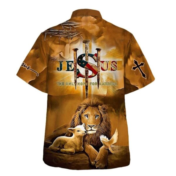 Jesus Lion And Lamb Hawaiian Shirt: The Ultimate Christian Gift for Men