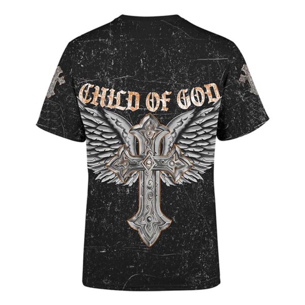 Jesus Lion All Over Print 3D T-Shirt: Men & Women Christian Faith Shirt