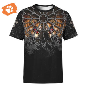 Jesus Lion All Over Print 3D T-Shirt: Men & Women Christian Faith Shirt