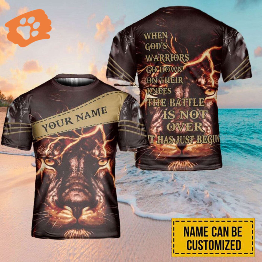 Custom Jesus Lion Face All Over Print 3D T-Shirt Christian Faith Shirt for Men & Women Custom Jesus Lion Face All Over Print 3D T-Shirt Christian Faith Shirt for Men & Women