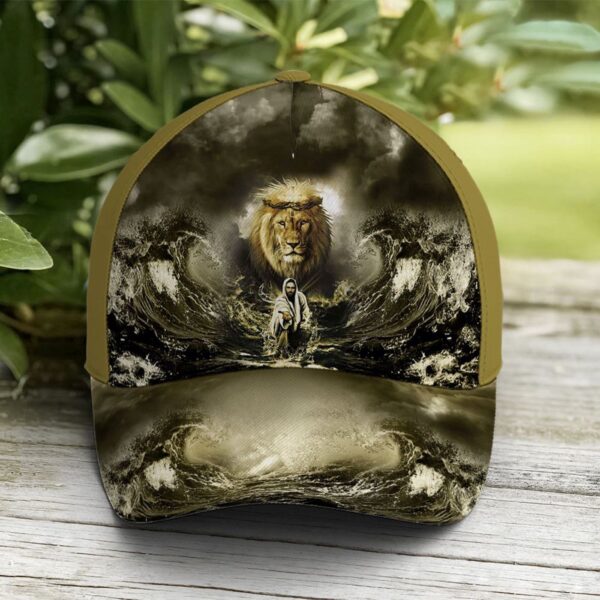 Jesus Lion Water Art Baseball Cap Hat  Trucker Classic Hats Gift