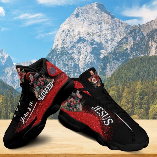 Jesus Love John 316 Basketball Shoes, Christian Cross Bible Verses Running Sneaker Shoes, Mothers Day Gift