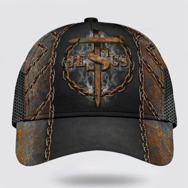 Jesus Nail Cross Crown Of Thorn Baseball Cap Hat  Trucker Classic Hats Gift