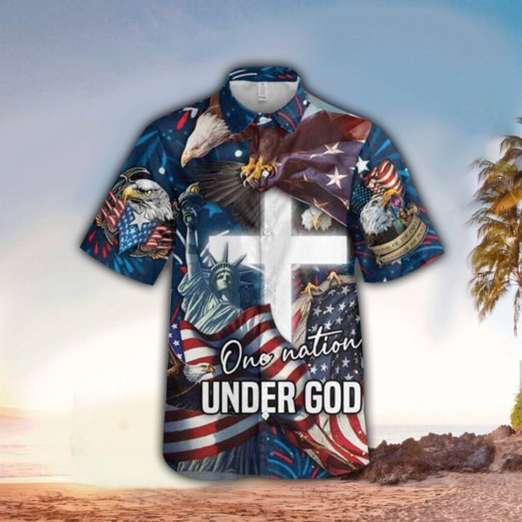 Jesus One Nation Under God Cross Hawaiian Shirt – Religious Christian Apparel Jesus One Nation Under God Cross Hawaiian Shirt – Religious Christian Apparel