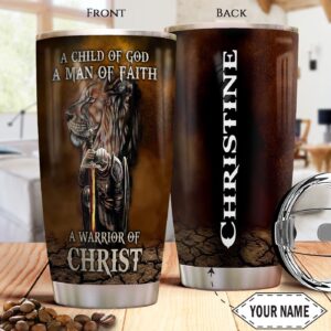 Jesus Personalized Stainless Steel Tumbler - Jesus Lover Men Women
