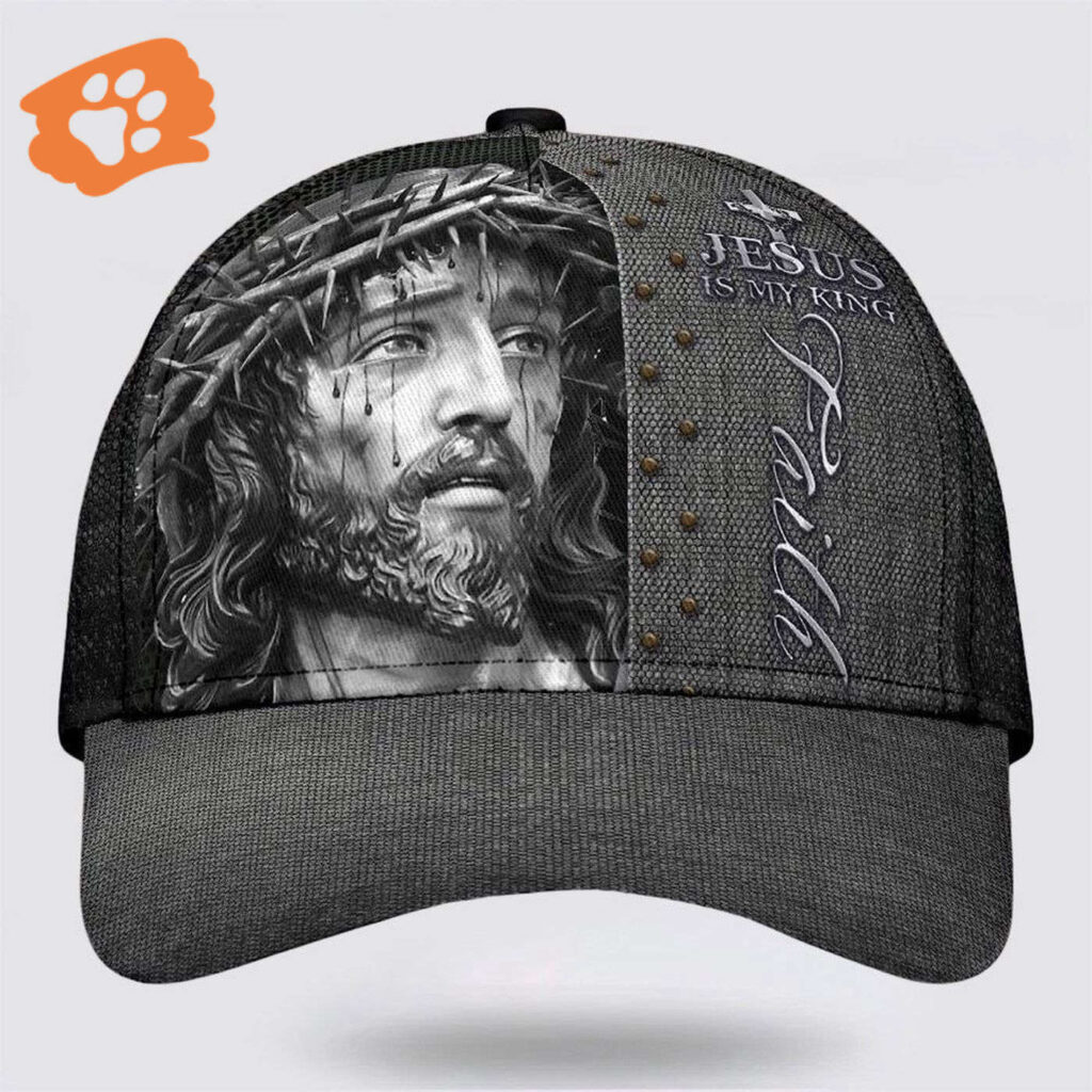 Jesus Portrait Jesus Is My King Faith Classic Baseball Cap Hat Trucker Classic Hats Gift Jesus Portrait Jesus Is My King Faith Classic Baseball Cap Hat Trucker Classic Hats Gift