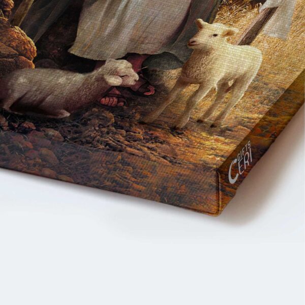 Jesus Lion of Judah Lamb of God Poster – Christian Home Decor Gift