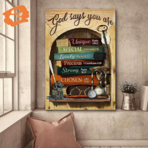 Jesus Portrait Poster: Christian Home Decor Gift -  Poster Home Decor Gift Prints & Wall Art