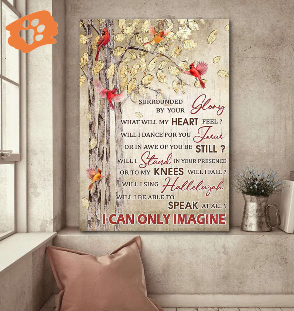 Christian Home Decor Gift: Jesus Gold Poplar Tree I Can Only Imagine Portrait Poster Christian Home Decor Gift: Jesus Gold Poplar Tree I Can Only Imagine Portrait Poster