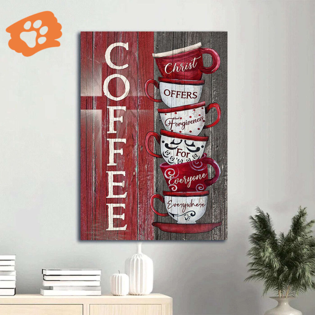 Jesus Portrait Poster & Wooden Cross Home Decor Gift – Christian Forgiveness Everywhere Jesus Portrait Poster & Wooden Cross Home Decor Gift – Christian Forgiveness Everywhere