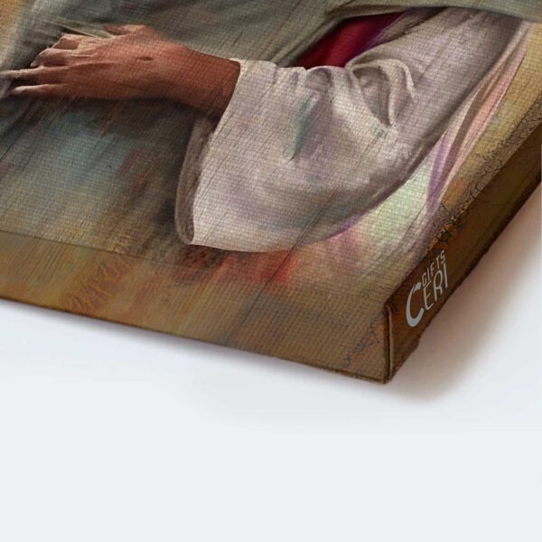 Jesus Portrait Poster Home Decor Gift – King of Heaven Christian Gift