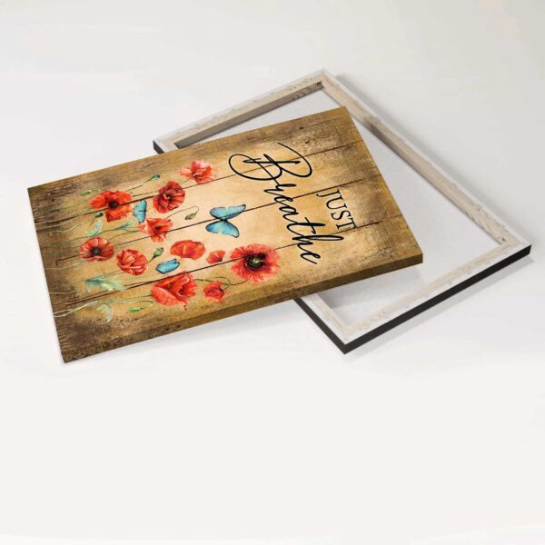 Christian Jesus Portrait Poster Home Decor Gift – Poppy & Blue Butterfly  Poster Home Decor Gift Wall Art