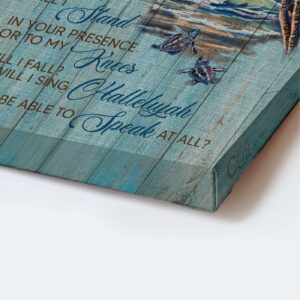 Jesus Portrait Poster Home Decor Gift - Turtles Beach Moonlight - Christian Gift - I Can Only Imagine 1