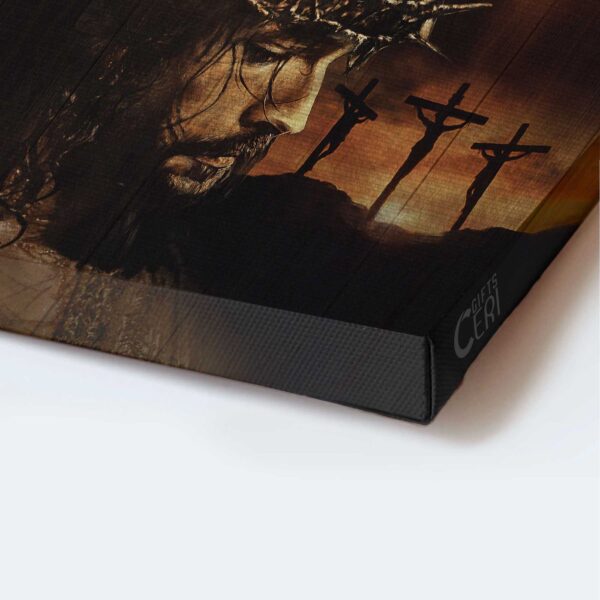 Watercolor Lion Jesus Portrait Poster Home Decor Gift – Christian Art – Jesus Painting Poster Home Decor Gift