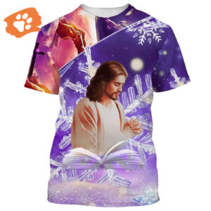 Jesus Prayer Holy Spirit All Over Print 3D T-Shirt - Men Women Christian Faith Shirt
