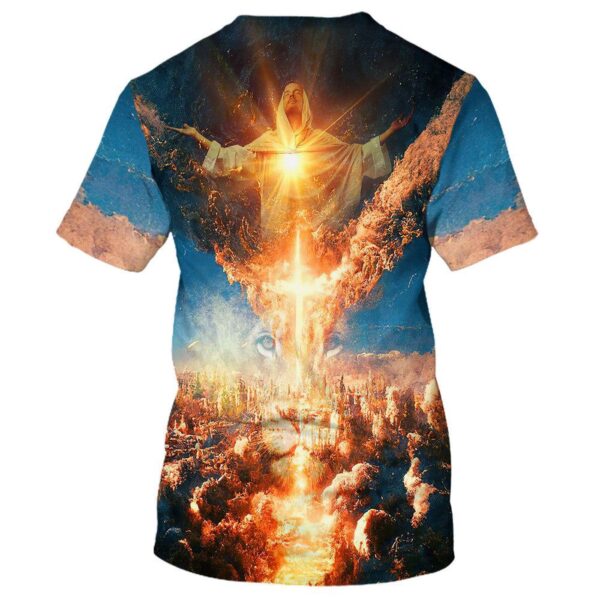 Jesus All Over Print 3D T-Shirt – Men & Women Christian Faith Shirt