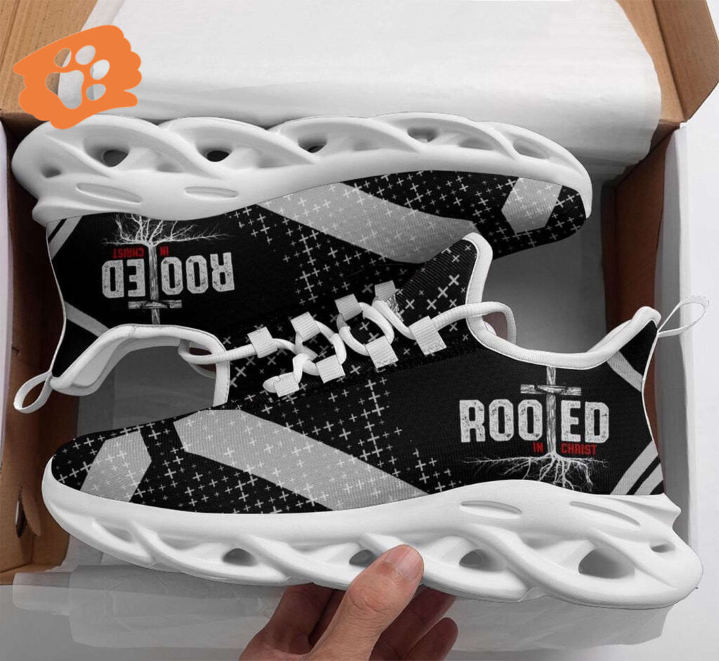 Jesus Rooted in Christ Yezy Running Sneakers Gift for Men Women Jesus Rooted in Christ Yezy Running Sneakers Gift for Men Women