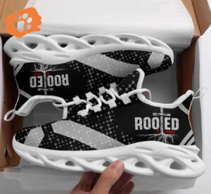Jesus Rooted in Christ Yezy Running Sneakers Gift for Men Women