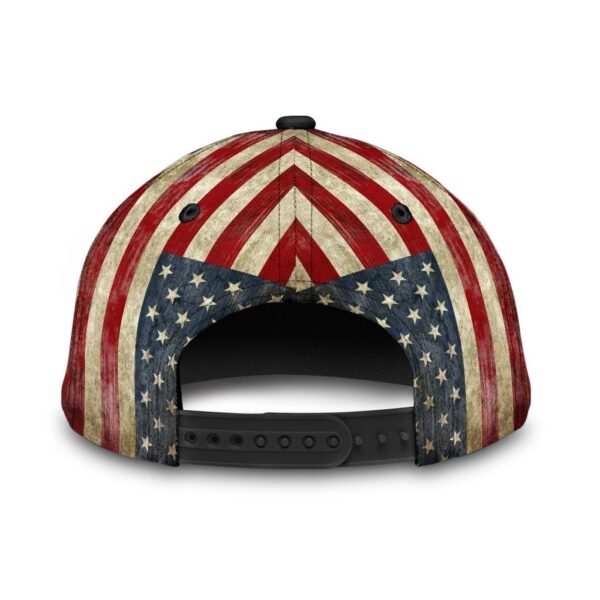 Jesus Save My Life Us Flag Classic Cap All Over Print