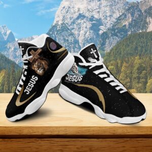 Jesus Saved My Life Basketball Shoes, Lion Of Judah Running Shoes, Jesus Christ Cross Sport Shoes 1