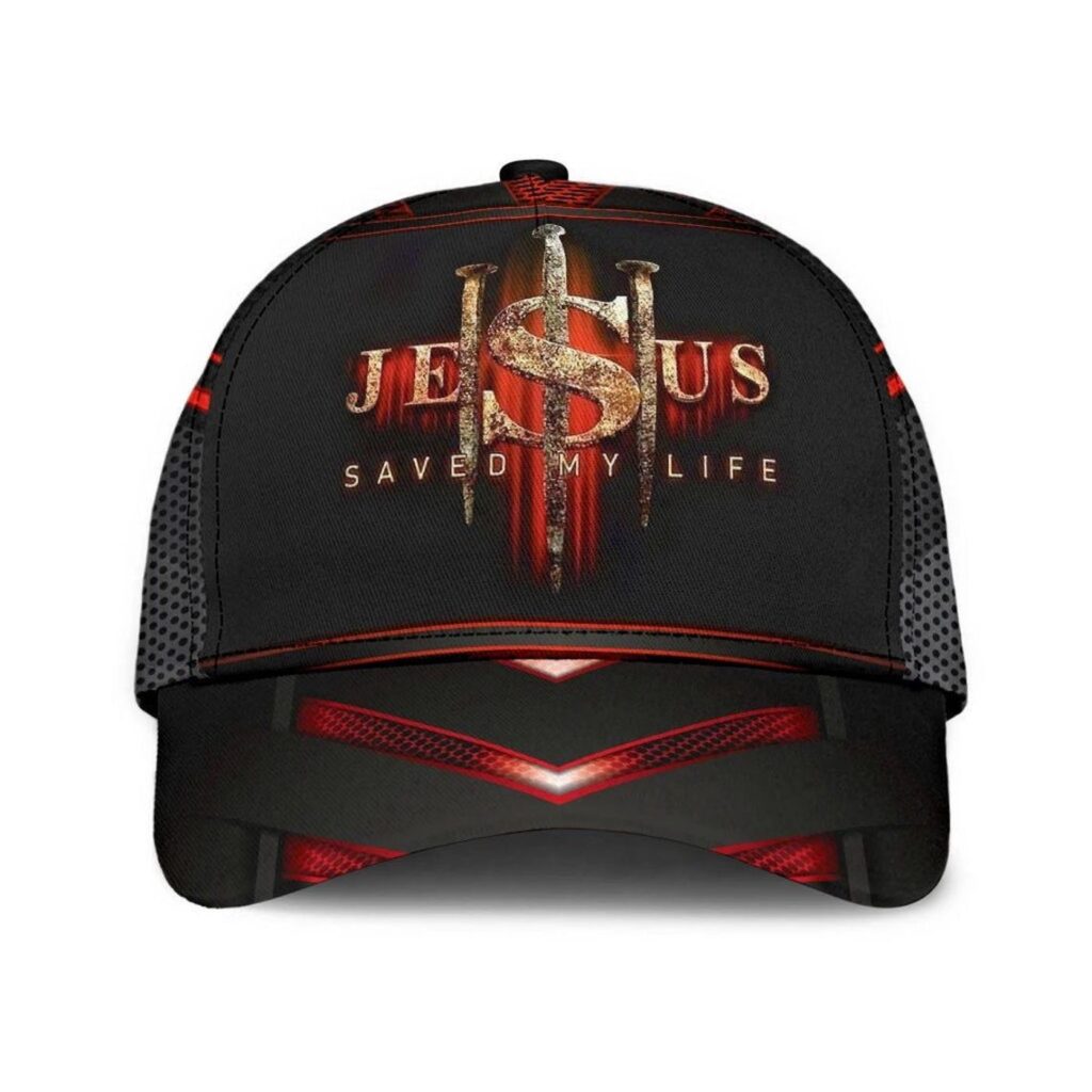 Jesus Saved My Life Classic Cap, Jesus Cap, Love Jesus Hat Adults Jesus Saved My Life Classic Cap, Jesus Cap, Love Jesus Hat Adults