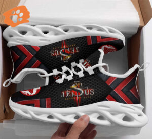 Jesus Saved My Life Yezy Running Sneakers CM Gift for Men Women