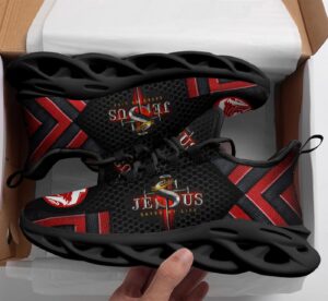 Jesus Saved My Life Yezy Running Sneakers CM Gift for Men Women 1