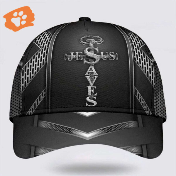 Jesus Saves Cross Nails Classic Baseball Cap Hat  Trucker Classic Hats Gift