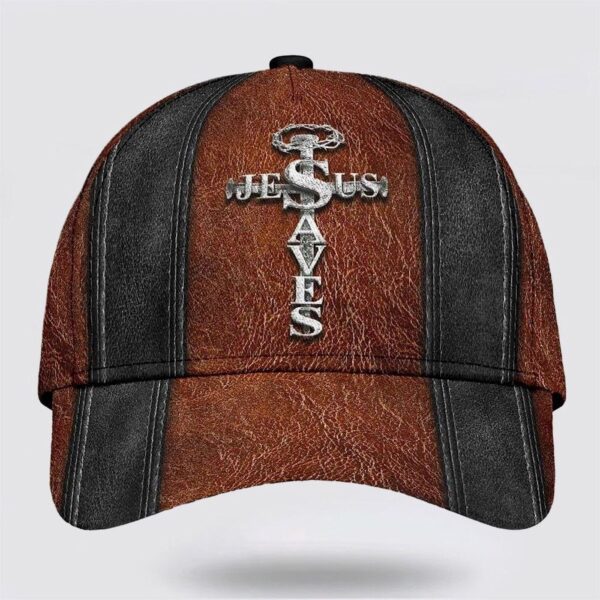 Jesus Saves Nail Cross Classic Baseball Cap Hat  Trucker Classic Hats Gift