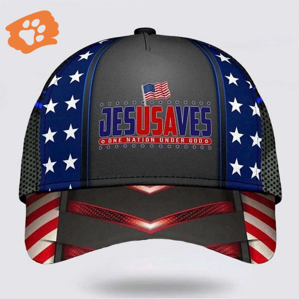 Jesus Saves One Nation Under God Classic Baseball Cap Hat Trucker Classic Hats Gift Jesus Saves One Nation Under God Classic Baseball Cap Hat Trucker Classic Hats Gift