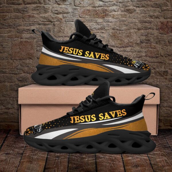 Jesus Saves Yezy Running Sneakers Gift for Men Women
