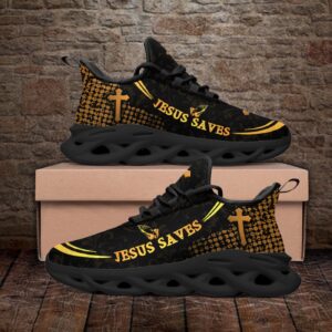 Jesus Saves Yezy Running Sneakers Gift for Men Women 3