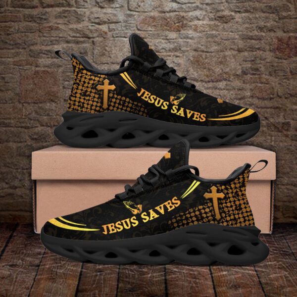 Jesus Saves Yezy Running Sneakers Gift for Men Women