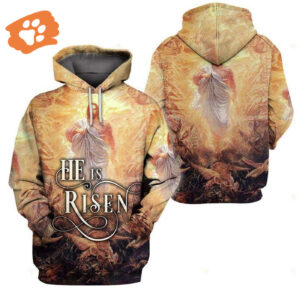 Jesus Shirt Christian Apparel He Is Risen Jesus Christ 3d T-shirt Jesus Hoodie 2025