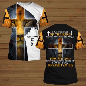 Jesus Shirt Christian Apparel I Am The Son Of The King Who Is Moved By The World T-shirt Jesus Hoodie 2025 1
