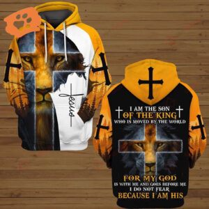 Jesus Shirt Christian Apparel I Am The Son Of The King Who Is Moved By The World T-shirt Jesus Hoodie 2025