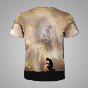 Jesus Shirt I Only Kneel For One Man And He Died On The Cross T-shirt Jesus Apparel 2025 1