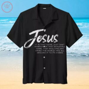 Unique Jesus Slogan Hawaiian Shirt - Trendy Christian Clothing for Men and Women