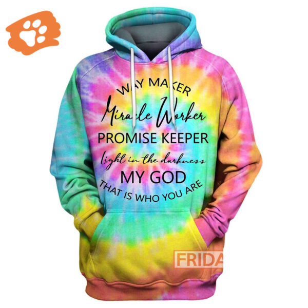 Jesus T-shirt Way Maker Miracle Worker Promise Keeper T-shirt Awesome Jesus Hoodie Sweater 2025