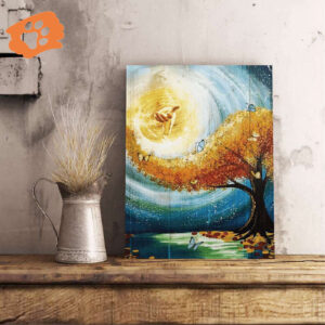 Jesus Take His Hand Beautiful Tree Poster for Home Decor Gift