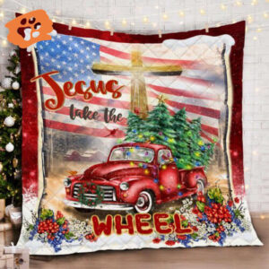 Jesus Take Jesus Gift Wheel Quilt Blanket