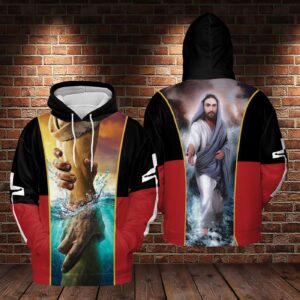 Faith-Based Clothing for Women: Jesus Take My Hand Christian Shirts & Gifts - Hoodies Bombers Sweatshirts Hawaiian Shirts Polos