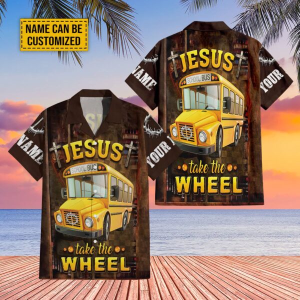 Jesus Take The Wheel Polo Shirt – Perfect Gift for Jesus Lovers!