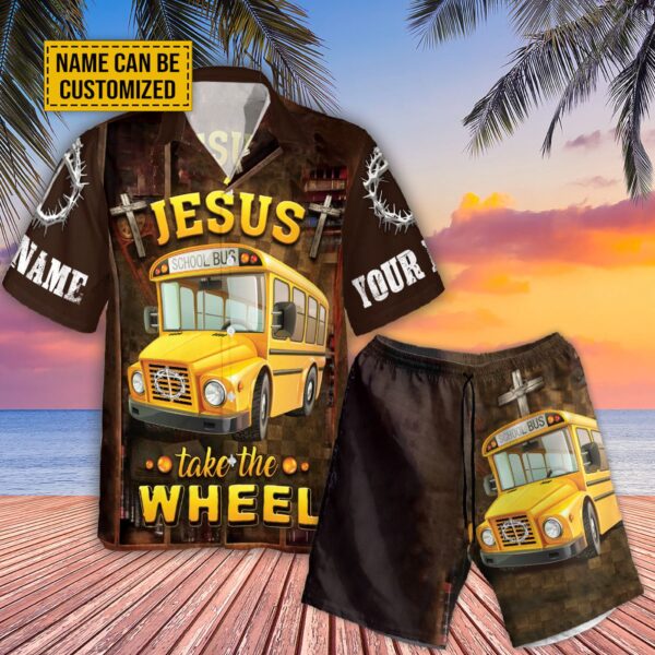 Jesus Take The Wheel Polo Shirt – Perfect Gift for Jesus Lovers!
