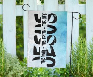 Jesus The Way The Truth The Life Flag Religious Christian Decor For Home Easter Gift 1