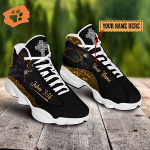 Jesus Twinkel John 3:16 custom name Air Jordan 13 Shoes - Gift for Men Women