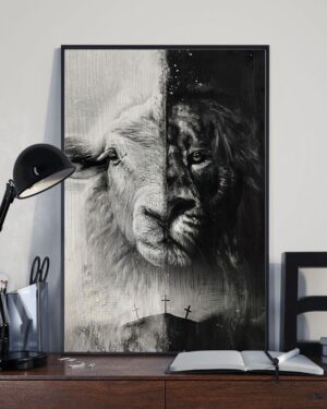 Jesus Vertical Poster Canvas 1